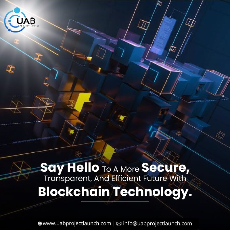LaunchUab's tweet image. 𝐒𝐚𝐲 𝐡𝐞𝐥𝐥𝐨 𝐭𝐨 𝐚 𝐦𝐨𝐫𝐞 𝐬𝐞𝐜𝐮𝐫𝐞, 𝐭𝐫𝐚𝐧𝐬𝐩𝐚𝐫𝐞𝐧𝐭, 𝐚𝐧𝐝 𝐞𝐟𝐟𝐢𝐜𝐢𝐞𝐧𝐭 𝐟𝐮𝐭𝐮𝐫𝐞 𝐰𝐢𝐭𝐡 𝐛𝐥𝐨𝐜𝐤𝐜𝐡𝐚𝐢𝐧 𝐭𝐞𝐜𝐡𝐧𝐨𝐥𝐨𝐠𝐲.
𝐖𝐞𝐛𝐬𝐢𝐭𝐞: uabprojectlaunch.com
#uabprojectlaunch #MoreSecure #Transparency #Efficiency