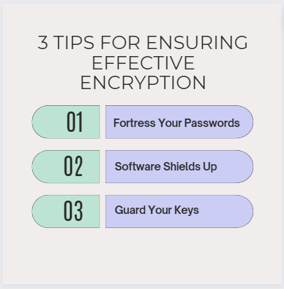 amikyle532's tweet image. Protect your sensitive data with these 3 essential encryption tips! Learn how to fortify your digital fortress and keep hackers at bay. Read more: shorturl.at/bAT01
#EncryptionTips #DataSecurity #cybersecuritytips