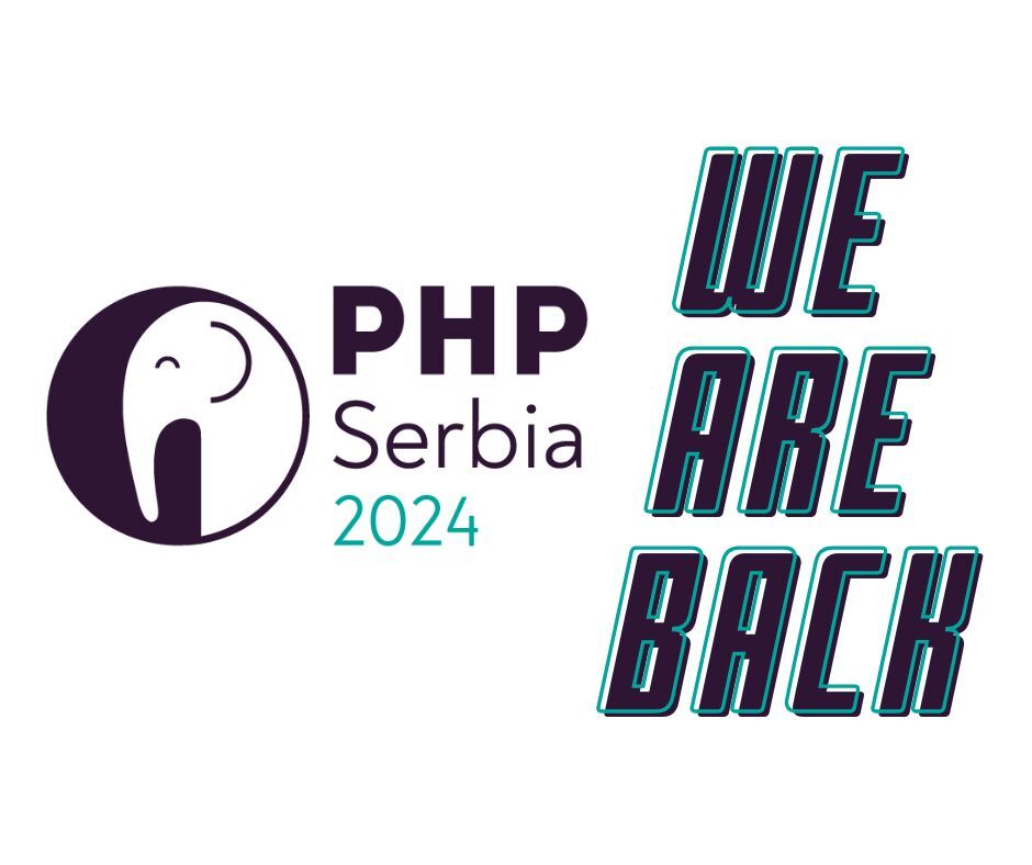 We are back! We are thrilled to announce the PHP Serbia 2024 conference! Follow us on our social media channels and subscribe to our newsletter to stay updated with the latest news and event details. 2024.phpsrbija.rs #phpserbia2024 #conference #programming #phpsrbija