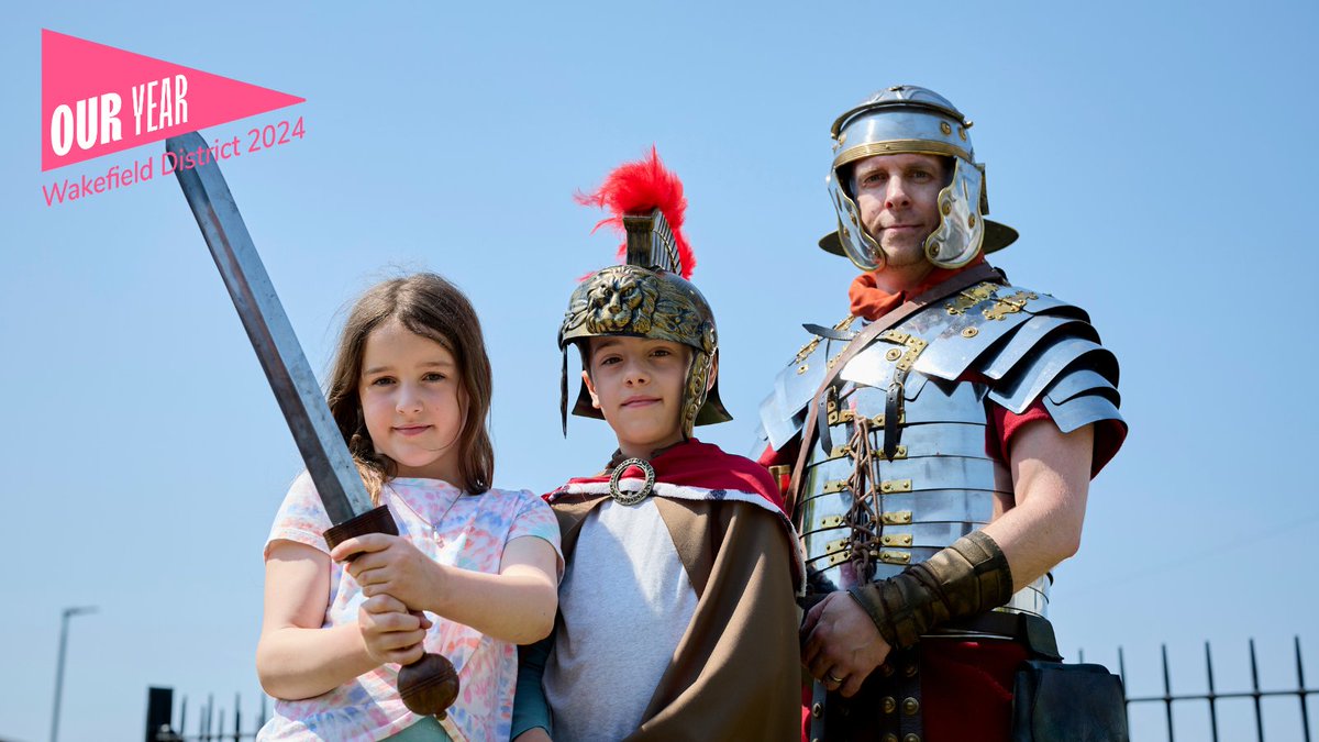SAVE THE DATE 📅 Castleford Roman Festival returns to celebrate the area's Roman heritage on Saturday 1 June 2024! From interactive demonstrations to hands-on activities, this vibrant festival will have something for everyone >> ouryear24.com/CRF #OurYear2024 #RomanFest