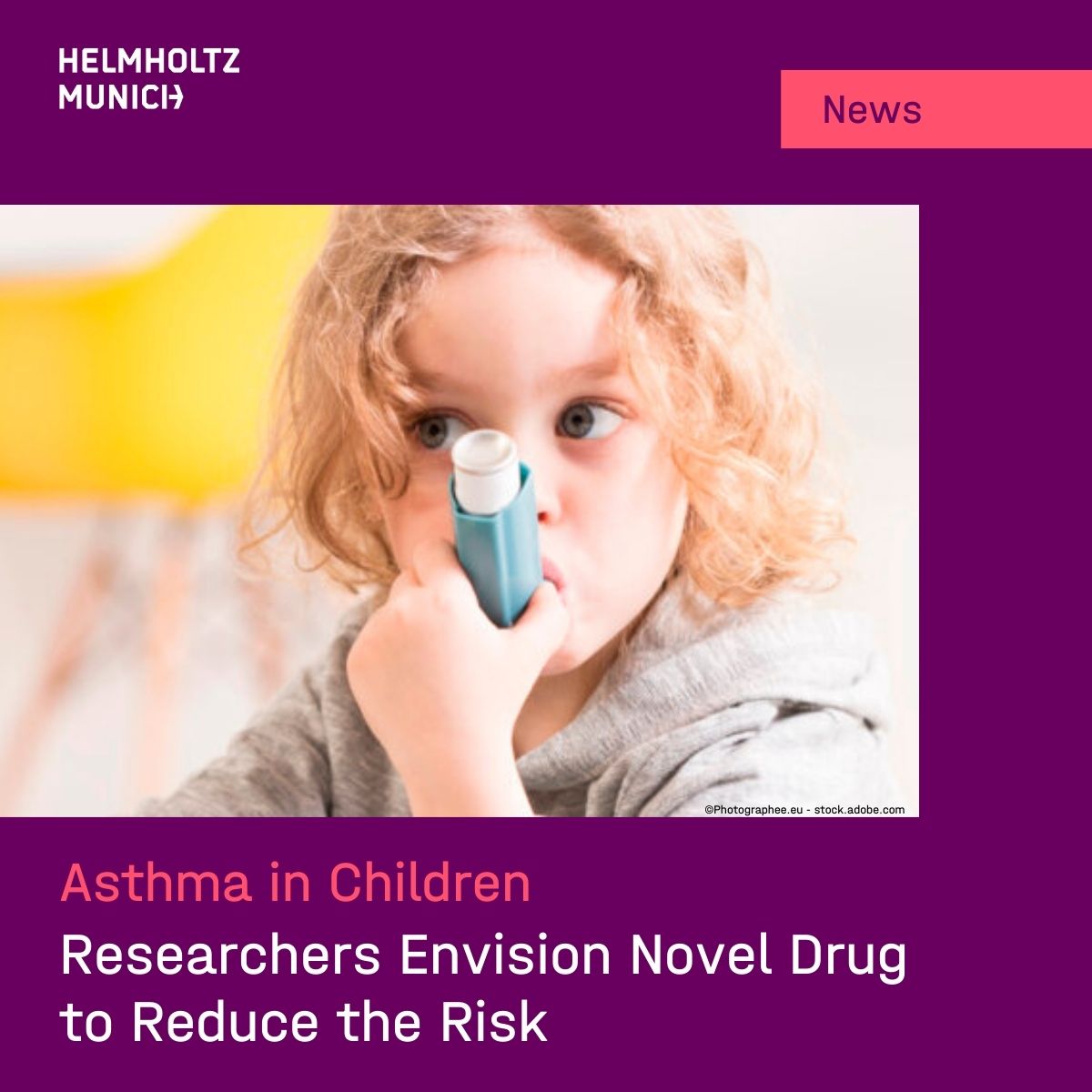 🫁Childhood asthma: Milestone for novel drug targeting a genetic defect. Researchers have clarified how a genetic defect in children initially leads to frequent #infections & later to #asthma. Their aim: Controlling viral infection to reduce asthma: 👉t1p.de/std3j