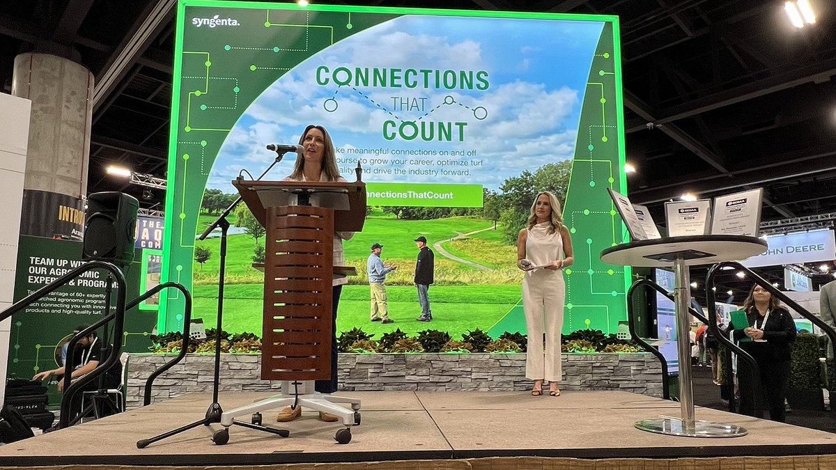 ✨ “Do what you can to make things different for the next generation.” ✨ From volunteering at the 2022 U.S. Women’s Open to her involvement with #LeadingTurfTogether, our very own Stephanie Schwenke is passionate about #WomenInTurf. Read more: bit.ly/3TUbLc9