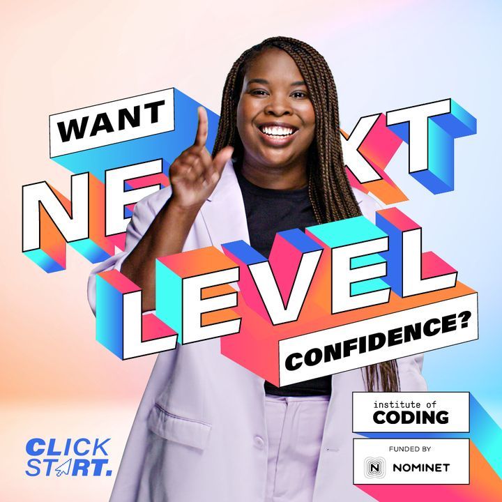 Want to find out how Click Start can help you take the next step in your career? 🖱️ Join us tomorrow to find out more about the skills you'll learn, the support you'll receive and have your questions answered. Sign up now 👉 bit.ly/3W57K7N