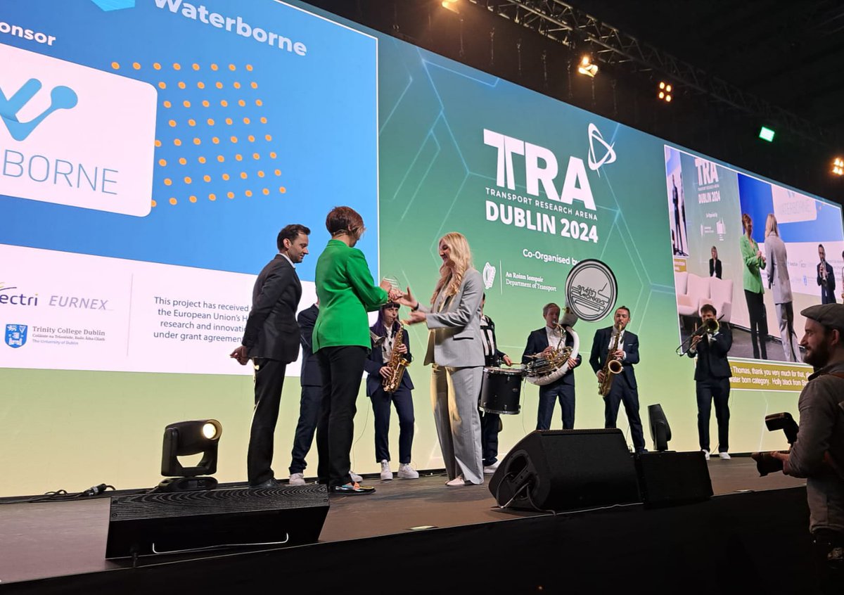 A pleasure to hand out the TRAVISION Awards at #TRA2024 today.

Congratulations to the winners & thank you to all the bright young minds that submitted their ideas – representing 23 different EU countries and 72 universities!