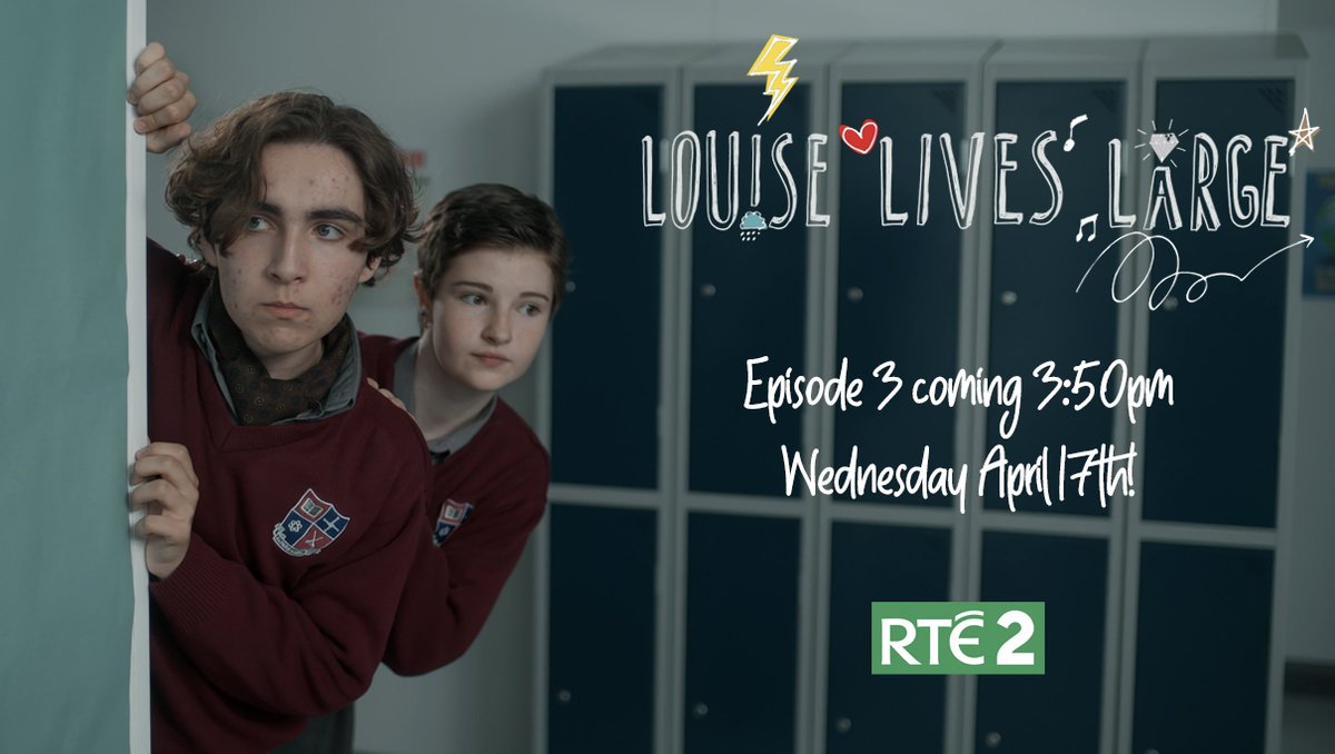 The gang are on a mission this week on #LouiseLivesLarge! But will all go to plan? Find out Wednesday at 3:50pm on @RTE2...