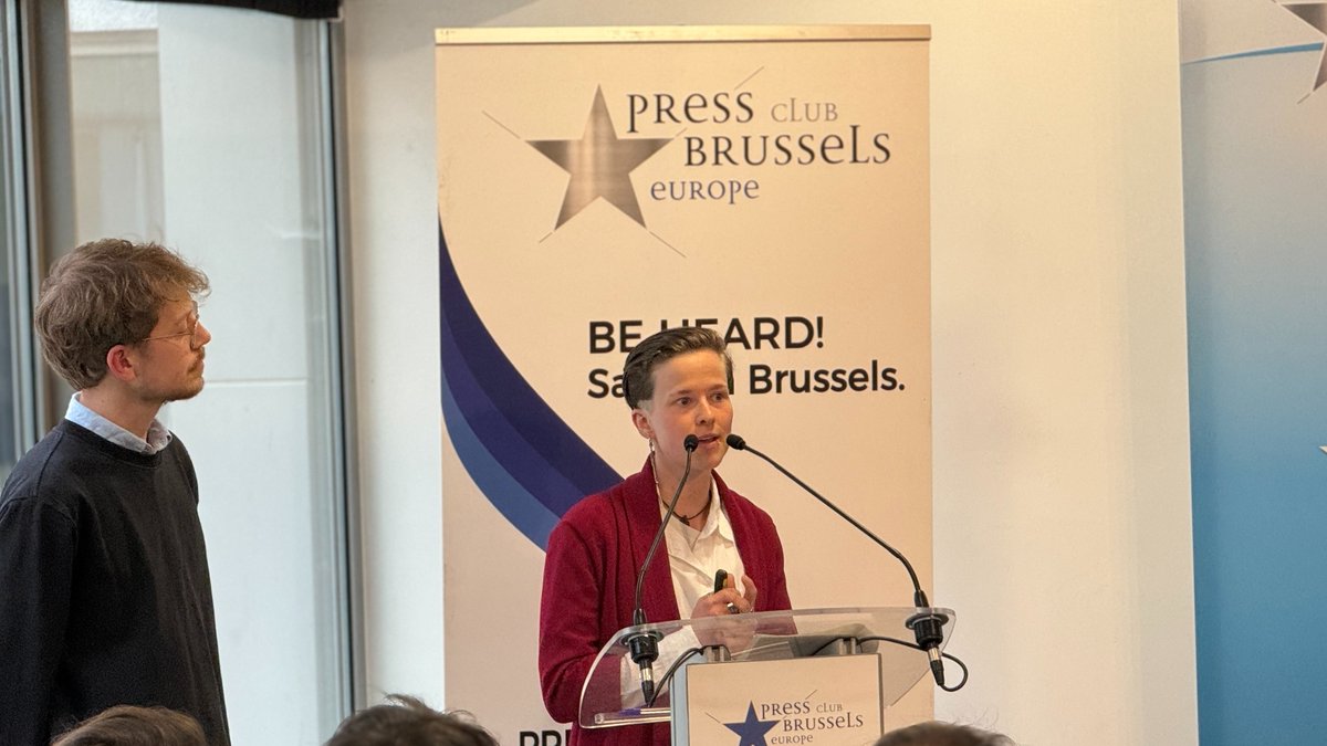 @JoeInwood and @nadinemingers speak on why a just transition to climate neutrality matters✊

"Our ambitions for the energy and transport sector have to be strengthened in the next term, the next European Parliament needs to accelerate climate protection."

#VoteFutureEU