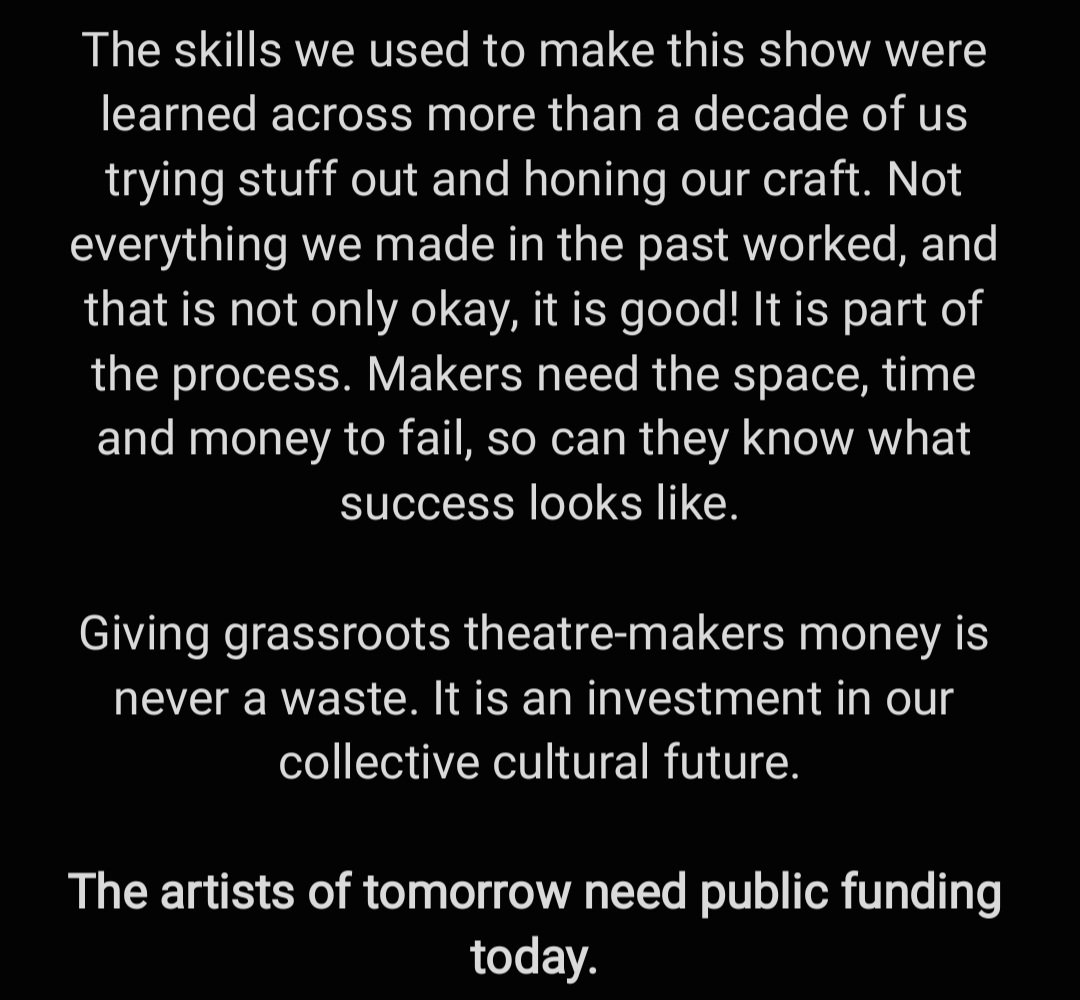 Some thoughts #fundthearts