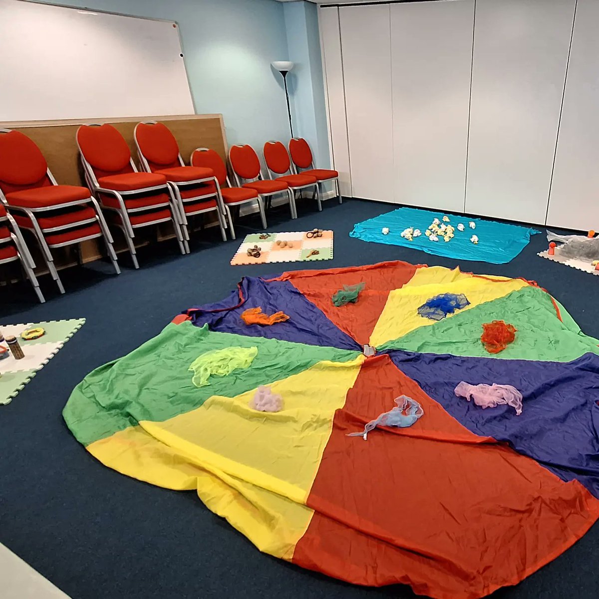 Alison_Turpin's tweet photo. Set up and ready to play at Christ Church Aughton - Musical Playtime session especially for children aged 0-4 with additional needs with parent/carer.

#earlyyearsmusic #musiceducation #ormskirk #aughton #aughtonfamilies #ormskirkfamilies https://t.co/tYIRMo7DHm