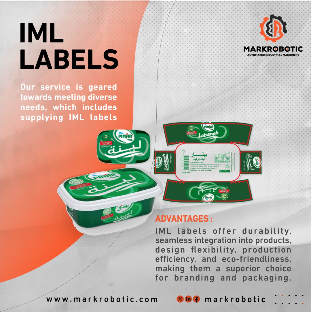 markrobotic's tweet image. With cutting-edge technology and a passion for excellence, we&apos;re constantly exploring new techniques to deliver unmatched quality and functionality in IML labels.  

+90 541 493 69 89 
 info@markrobotic.com   

#IMLLABELS #IMLRobot #PlasticsAutomation #Pickandplace