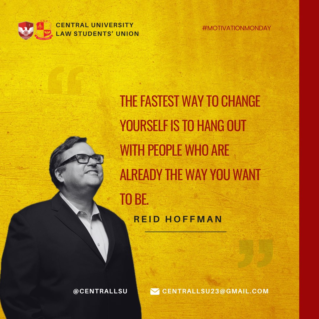 Centrallsu_'s tweet photo. Here’s to a productive week 🤎✨
#MondayMotivation with #CentralLSU
#KensahLedAdministration #CentralLAW https://t.co/vzKINe6kzH