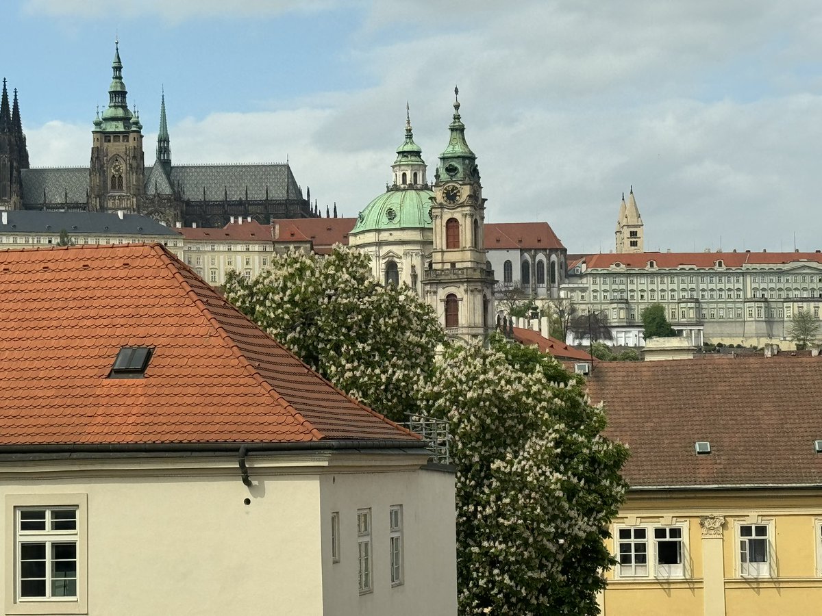It’s a beautiful morning in #Prague in the Czech Republic 🇨🇿! Wishing all my friends a great week.