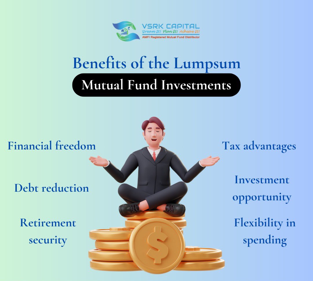 Unlock Financial Freedom: Discover the Power of Lump Sum Benefits! 💰✨ #FinancialFreedom 
#WealthBuilding #MoneyMatters #InvestmentInsights  #FinancialPlanning
#InvestWisely #PlanForSuccess #BuildYourWealth #InvestmentOpportunity #SecureYourLegacy #LumpSumBenefits