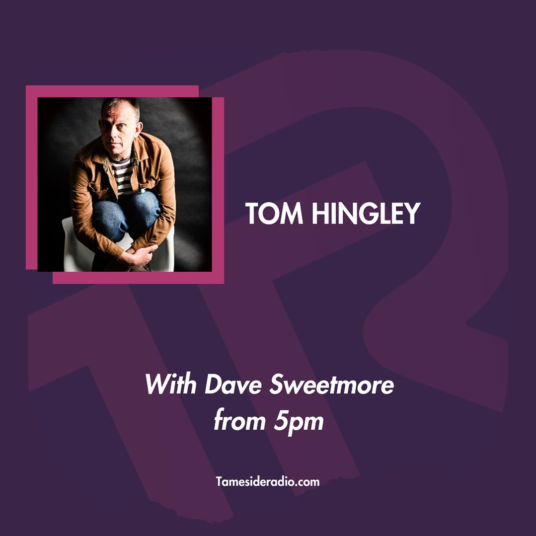 Former Inspiral Carpets frontman @tomhingleymusic joins @davesweetmore today from 5pm on @tamesideradio! Tune in to hear the interview ahead of the #Wearemanchesterlive gig at @33_oldhamstree on April 27th. @norrisette #tomhingley #wearemanchester #livemusic #indie #bands