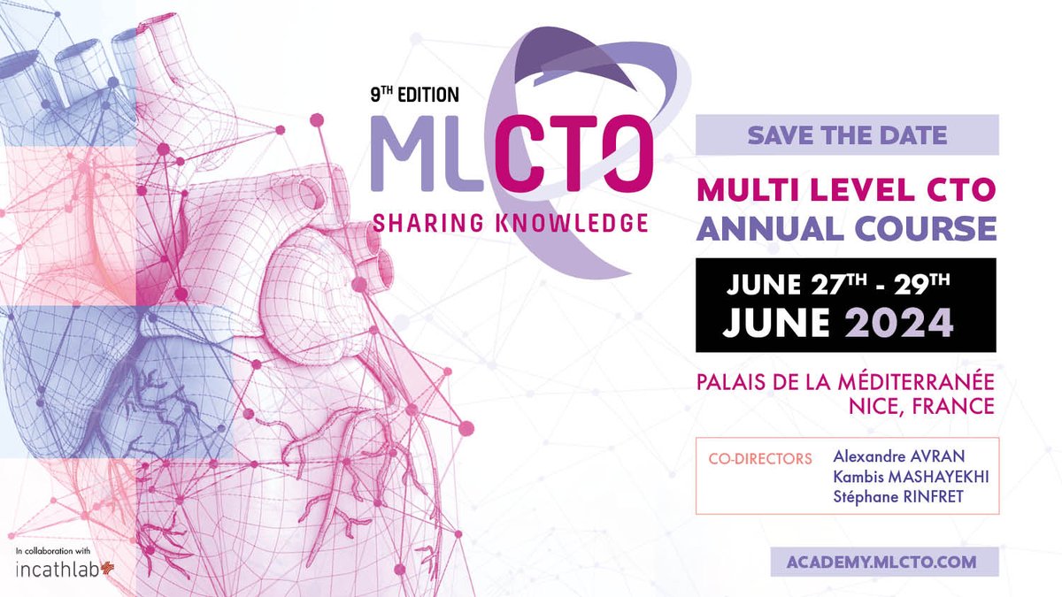 📣Want to join us for the Annual Course in Nice from June 27th to 29th? Join our community ➡️ academy.mlcto.com/membership-for… and get a discount to be part in #MLCTO2024! ✅Already a member? Log in to your account and get the discount code. ✅Not a member yet? Join us for free and you…