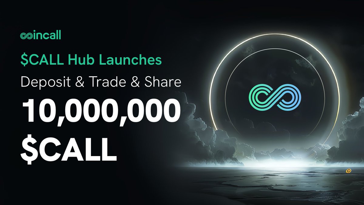 $CALL Hub is Live Now! Head over to the $CALL Hub page now to exchange your credits for $CALL at a 1:10 ratio. Beyond that, participate in trading, deposits, and inviting friends to earn more $CALL airdrops. With a total prize pool of 10,000,000 $CALL, the rewards await! $CALL…