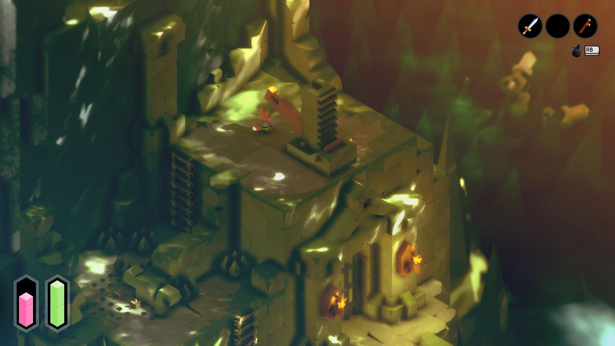 pixelplaypod's tweet photo. After that Bryan and Josh played Tunic, a game that delivers stronger than almost any other title on the promise of a genuine feeling of discovery. Its a game that rewards looking beyond what’s on the screen and experimenting with every object. https://t.co/Lc9MbDmVBJ https://t.co/azCUZuuxgH