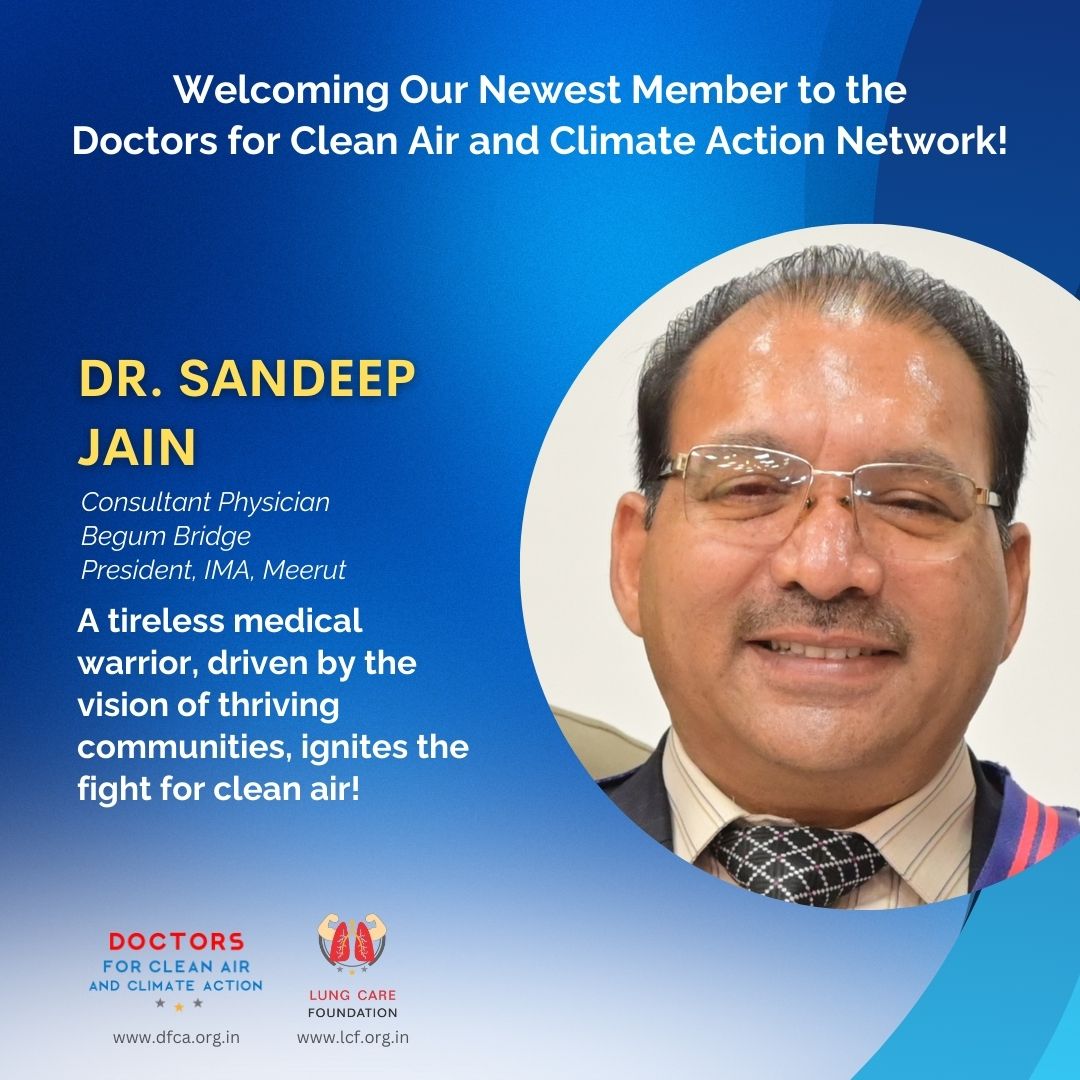 🔊 In an era where #airpollution is a hidden #health hazard... the link between air pollution, #diabetes and #heart diseases is clear. Despite these hurdles, medical specialists like Dr. Sandeep Jain give us hope. We are honoured to welcome Dr. Jain to #DFCA. This network is…