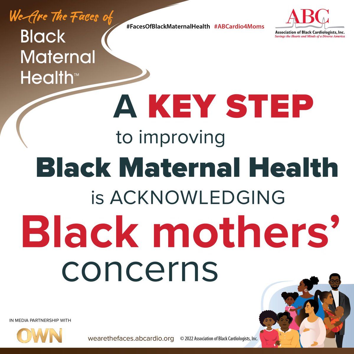 Listen to some of my friends & colleagues who are the #FacesOfBlackMaternalHealth. #BelieveWomen, #Care4Moms.  Save lives. We can #DoBetter 
#ABCardio4Moms
wearethefaces.abcardio.org