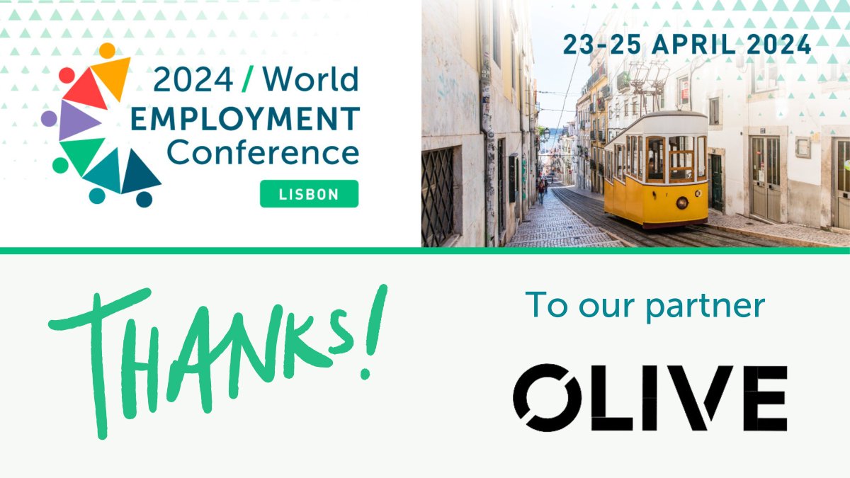 Our annual conference #WEC2024Lisbon would not be THE gateway to #HRservices industry excellence without the support of our partners. Shout out to @olivegroupire! Visit their exhibition booth & engage with them at the networking & social events! olivegroup.io