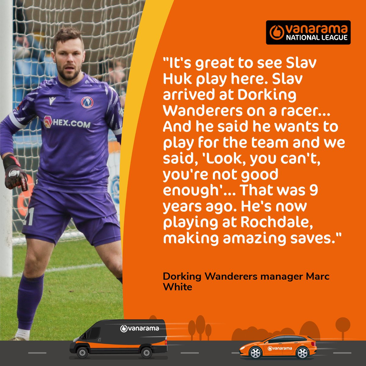 What a journey it's been for the @DorkingWDRS keeper! 🧤

📸 @SOS_Photos 

#TheVanarama | @TheVanaramaNL