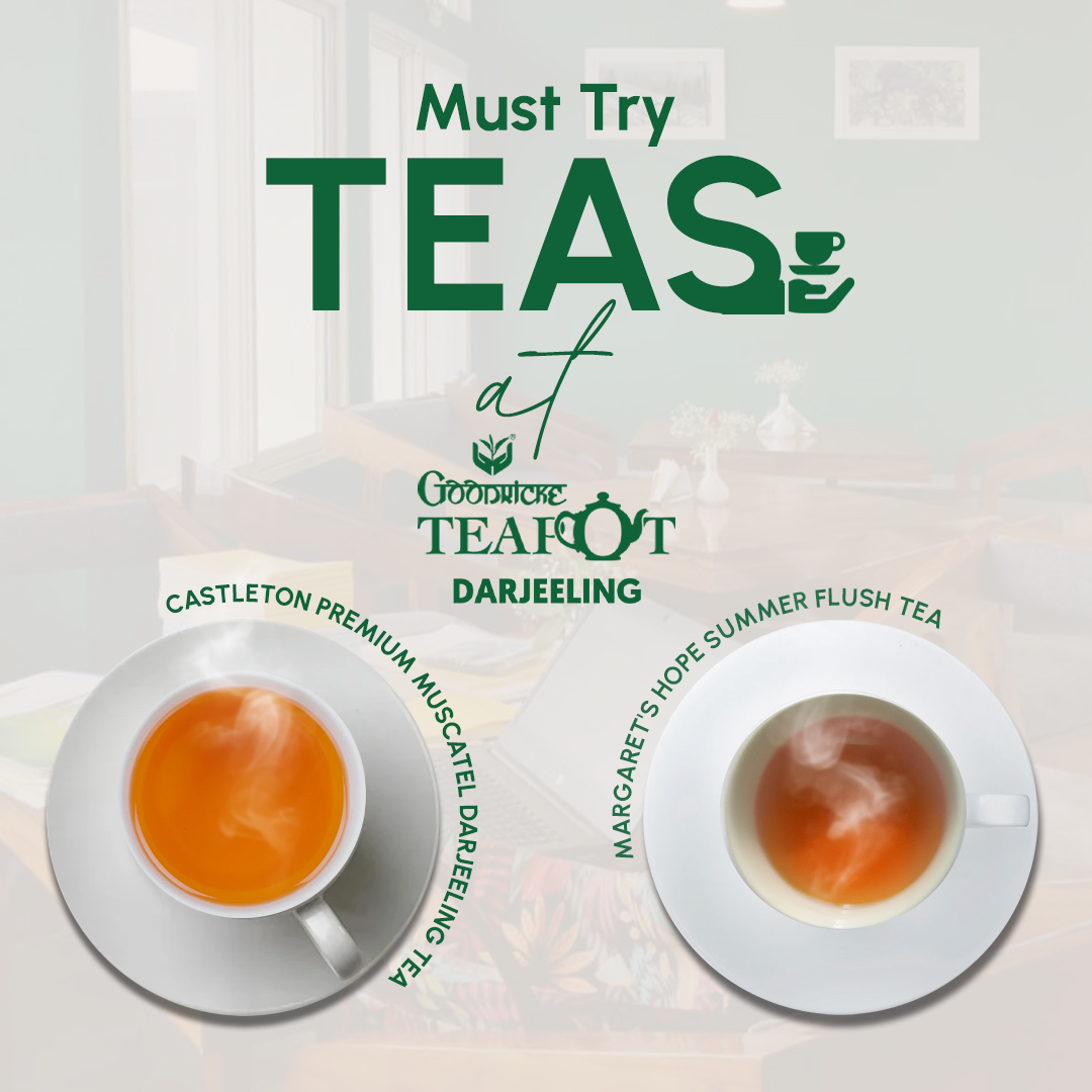 Tea treasures for every taste bud – explore our must-haves and awaken your senses. 

#goodricketeapot #goodricketea #goodricke #foodstagram #Mirik #Darjeeling #Newspotintown #Teaandsnacks #TeaLovers #kurseong #gossippartner #spillthetea #musthave