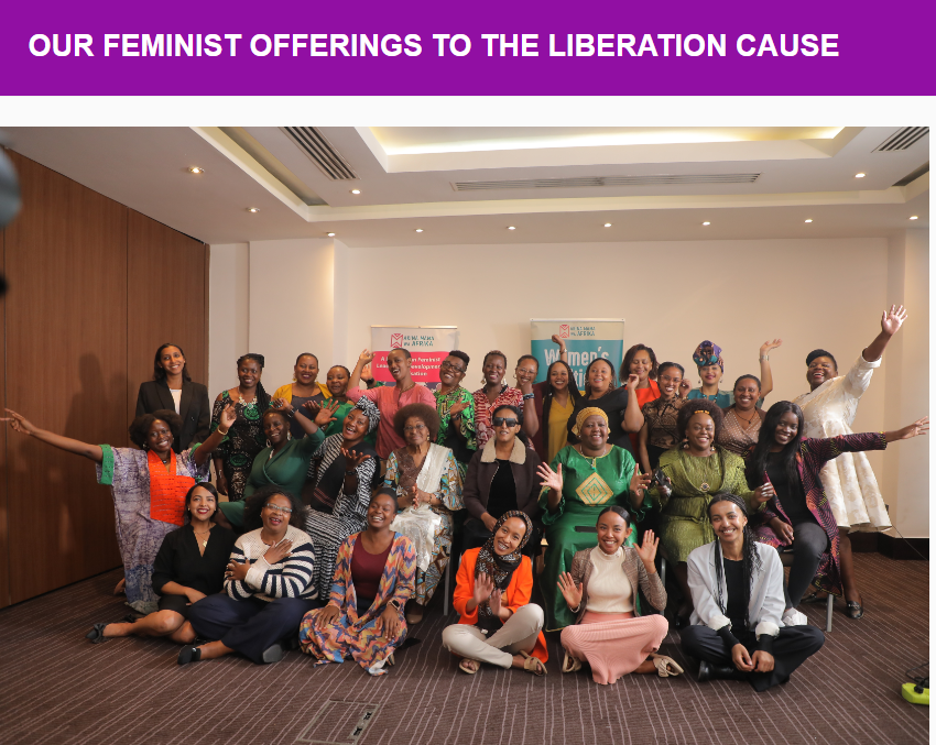 We are happy to share with you our Q1 Newsletter with insights into our feminist offerings to the liberation cause. In here you will find, plugs to feminist strategies towards SRHR, Inclusive Governance, Economic and Climate Justice. shorturl.at/jtuA3 #AMwANewsLetter