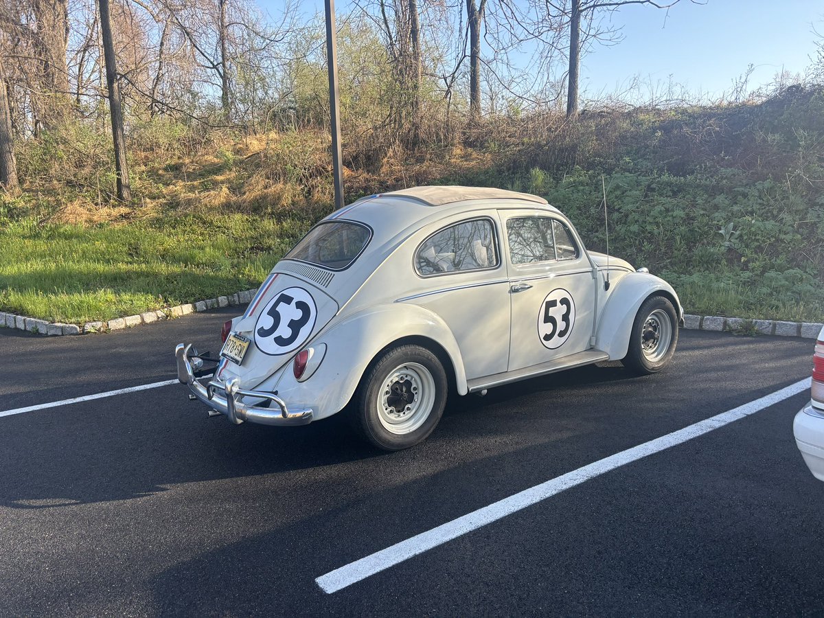 Drove Herbie to work today