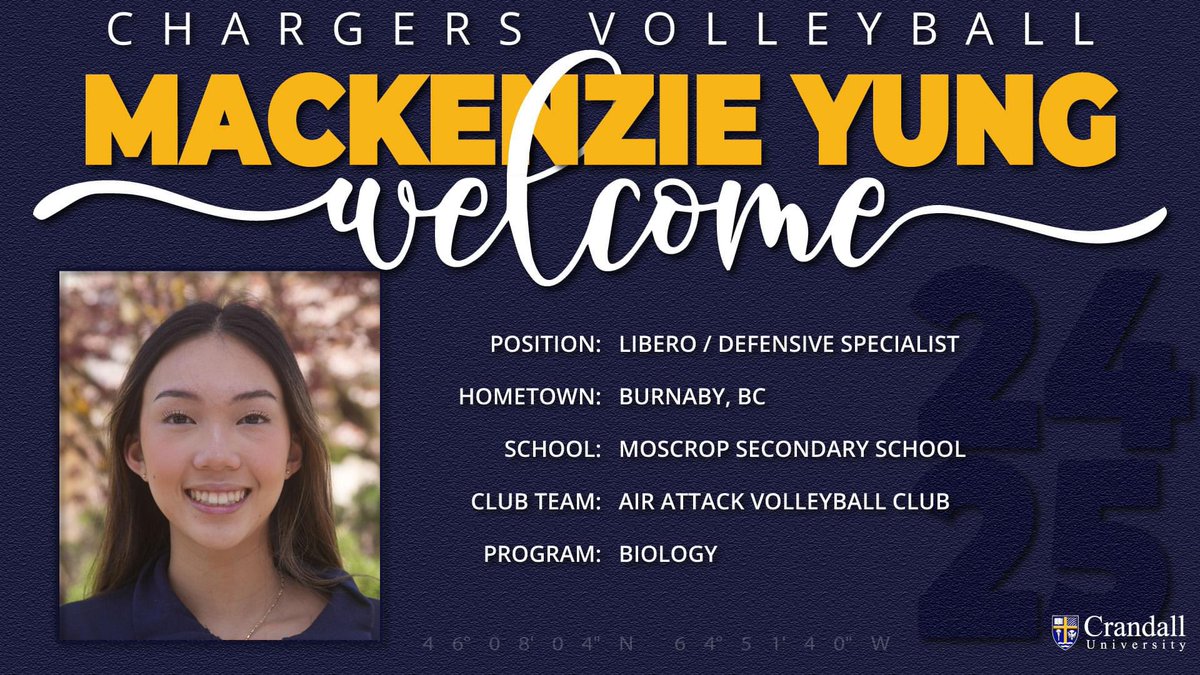 Crandall University Athletics (@cuchargers) on Twitter photo 