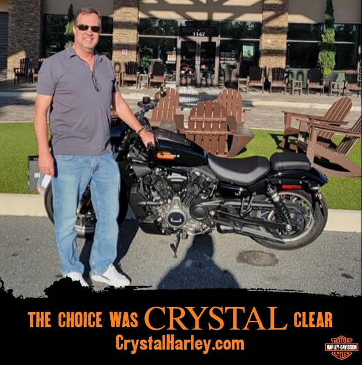 Congratulations to John on the purchase of his 2023 Nightster Special from Dale!

Welcome to the Crystal Harley-Davidson family!