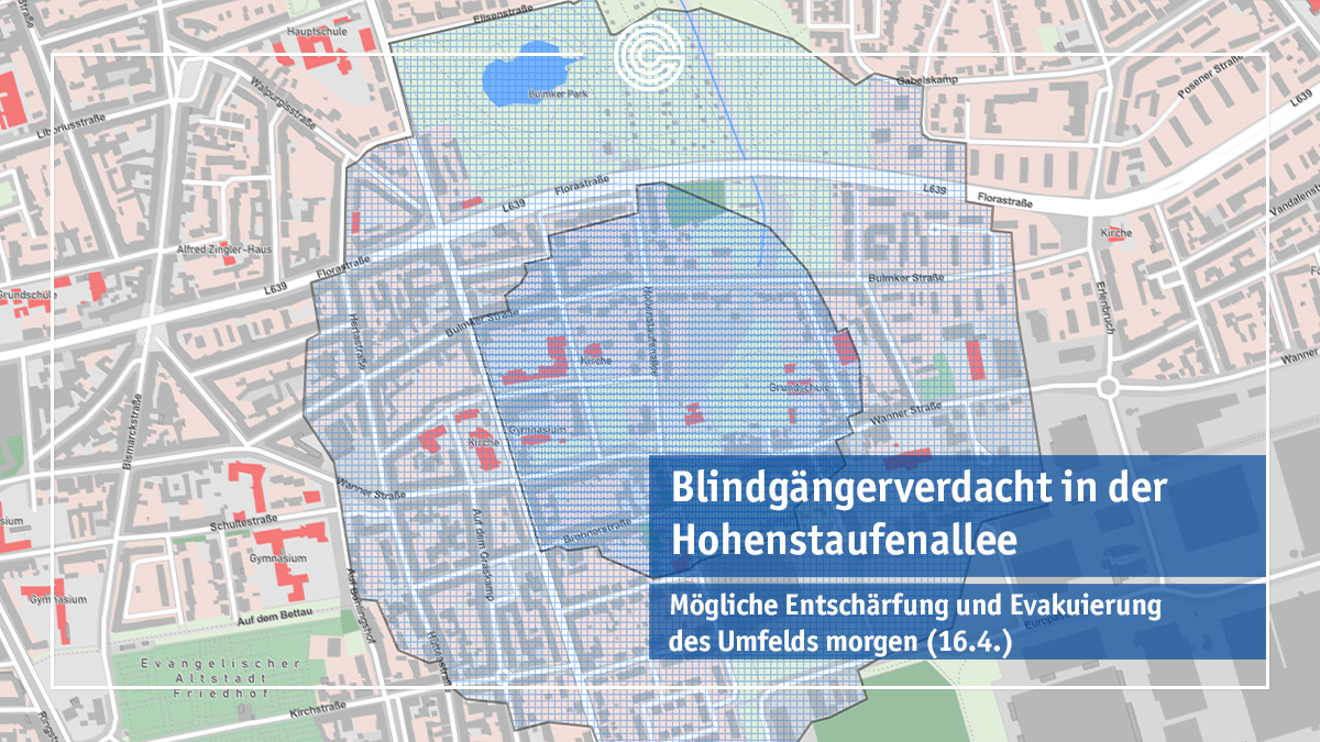 Bei den Renaturierungsarbeiten am Sellmannsbach in #Gelsenkirchen ist im Bereich der Hohenstaufenallee in Bulmke-Hüllen vermutlich ein Blindgänger aus dem Zweiten Weltkrieg entdeckt worden: t1p.de/mov97