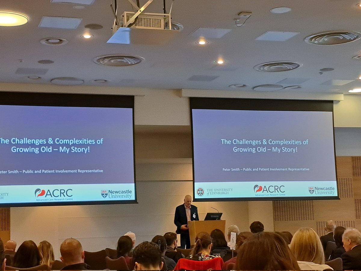 'We are all going to grow older, some of us, some of us sooner rather than later'. 

Our #ACRC2024 lay address comes from Peter Smith, a member of the ACRC Public and Patient Involvement Group.