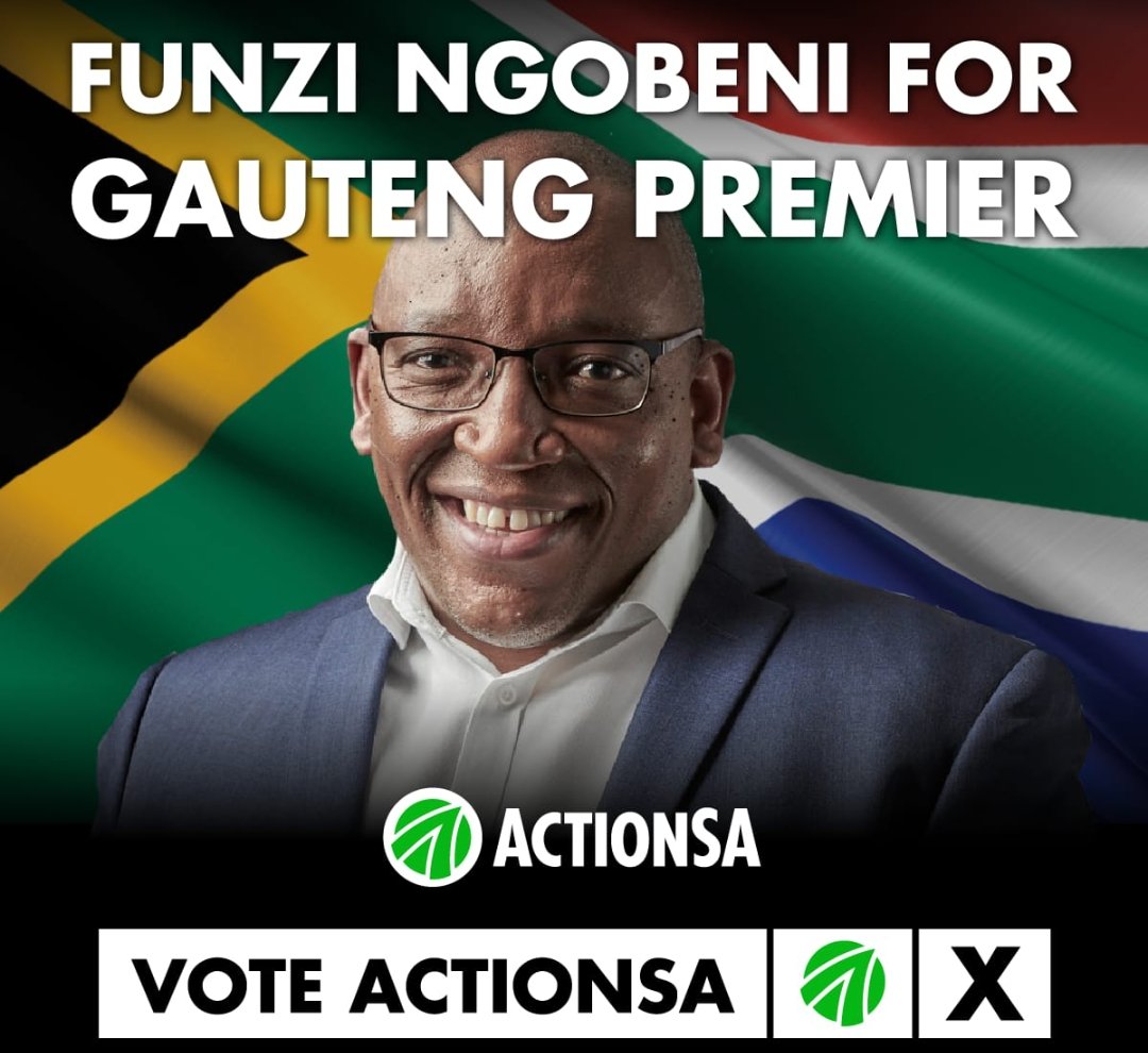 ''Only Funzi Ngobeni For Premier of Gauteng''@29 May 2024