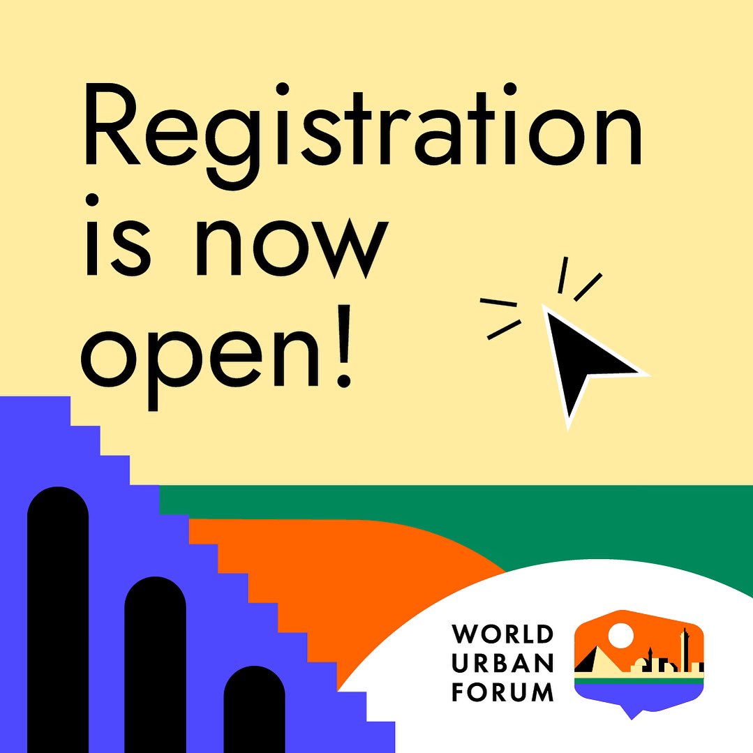 Registration for #WUF12 is officially open! Join us in Cairo, Egypt from November 4th to 8th, 2024. Secure your spot now and be part of the global conversation on sustainable urban development: bit.ly/3U1TXvI #ItAllStartsAtHome #ItAllStartsNow 🌆🌍