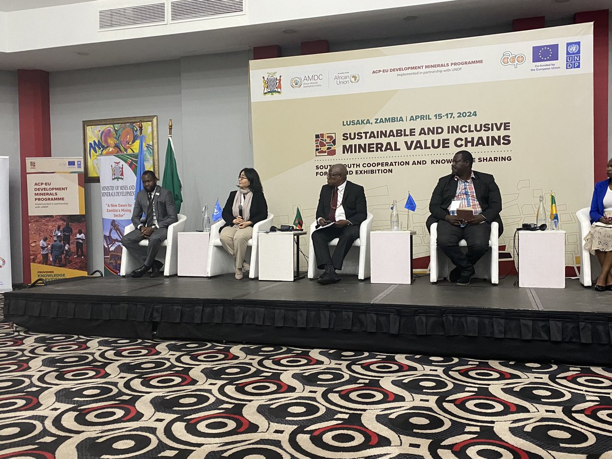 Attending the South-south Cooperation & Knowledge Sharing Forum themed “Sustainable & Inclusive Mineral Value Chain” & spoke on behalf of @wakiaga UNDP RR “Artisanal & small-scale miners are active players in economic development” #UNDP is harnessing this potential. #devmin2024