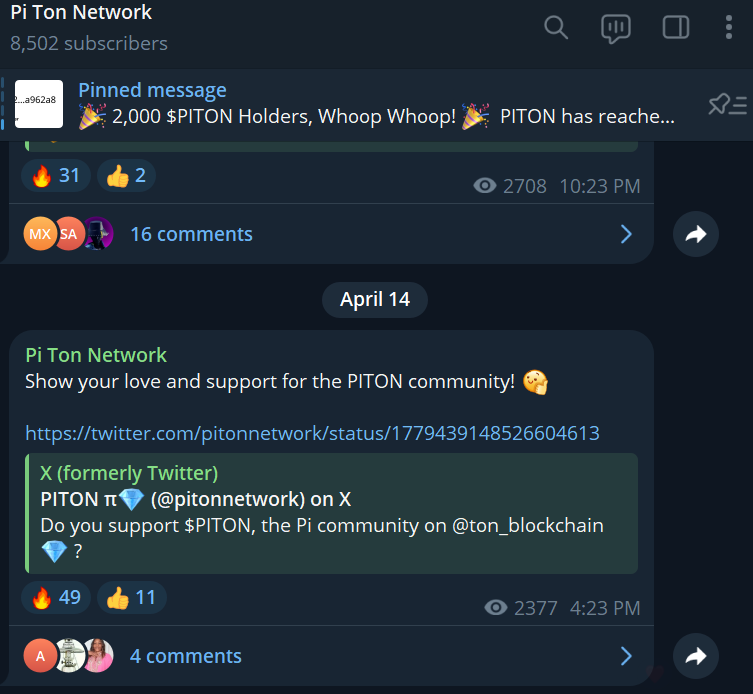 PITON π💎 tweet media