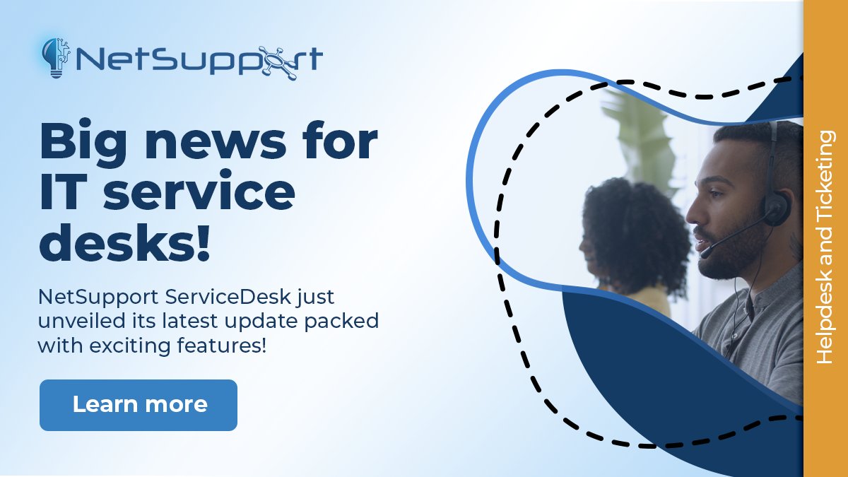 Upgrade your IT #ServiceDesk experience with NetSupport ServiceDesk's latest update! From #EnhancedSecurity measures to customizable #Workflows, it's your all-in-one solution for exceptional support. Discover the new features & register for a free demo: mvnt.us/m2366833