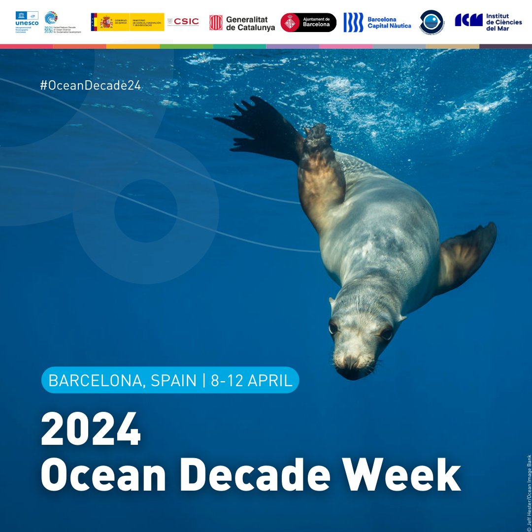 🌊W/the end of the #OceanDecade24 week, we'd like to thank all our partners like @EMODNET @SeascapeBelgium @VLIZ @EDITO &the #oceanforecasting community for their contributions&collaboration
Let's continue to harness this momentum as we move forward in the @UNOceanDecade  journey