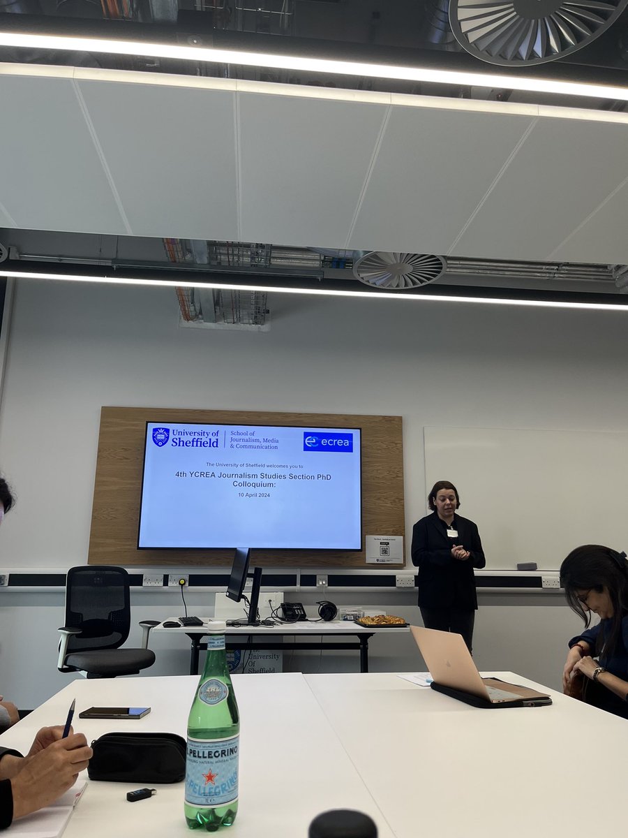 Last week, our IMS-colleagues @LiseLoreSteeman, @AnsDeNolf & @babette_hermans presented work on diversity in the news and media use at the @sheffjournalism ECREA conference and PhD Colloquium in Sheffield. New research and new connections - the best combo!