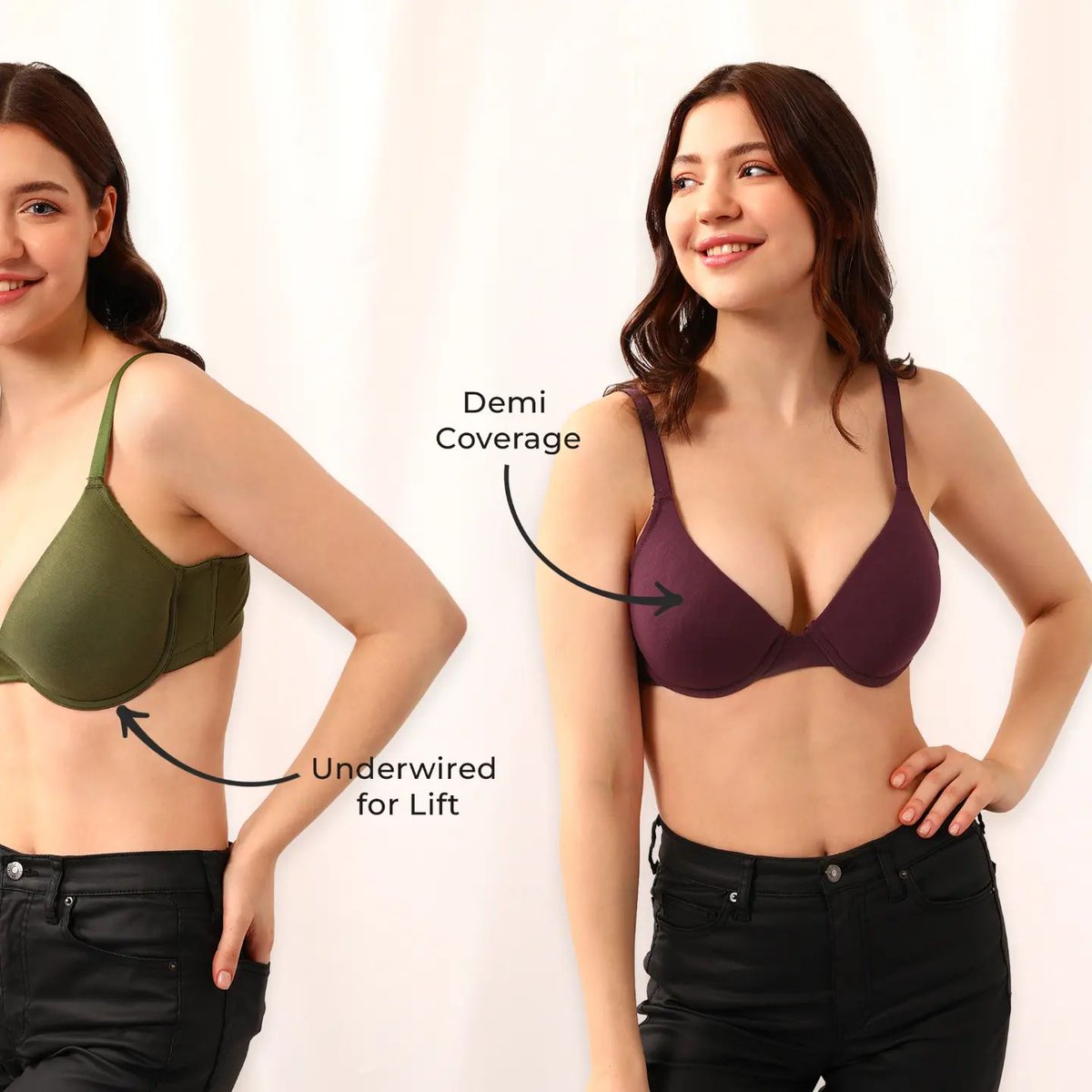 Cloviafashions's tweet image. Explore our extensive range of push-up bras in a variety of designs, colours &amp;amp; prints. We have sizes up to 44B, so you can find your preferred style, in your size! 

#pushupbra #cloviabra #lingerie #bra #womenessentials #womenwear #womenclothing #explore #clovia