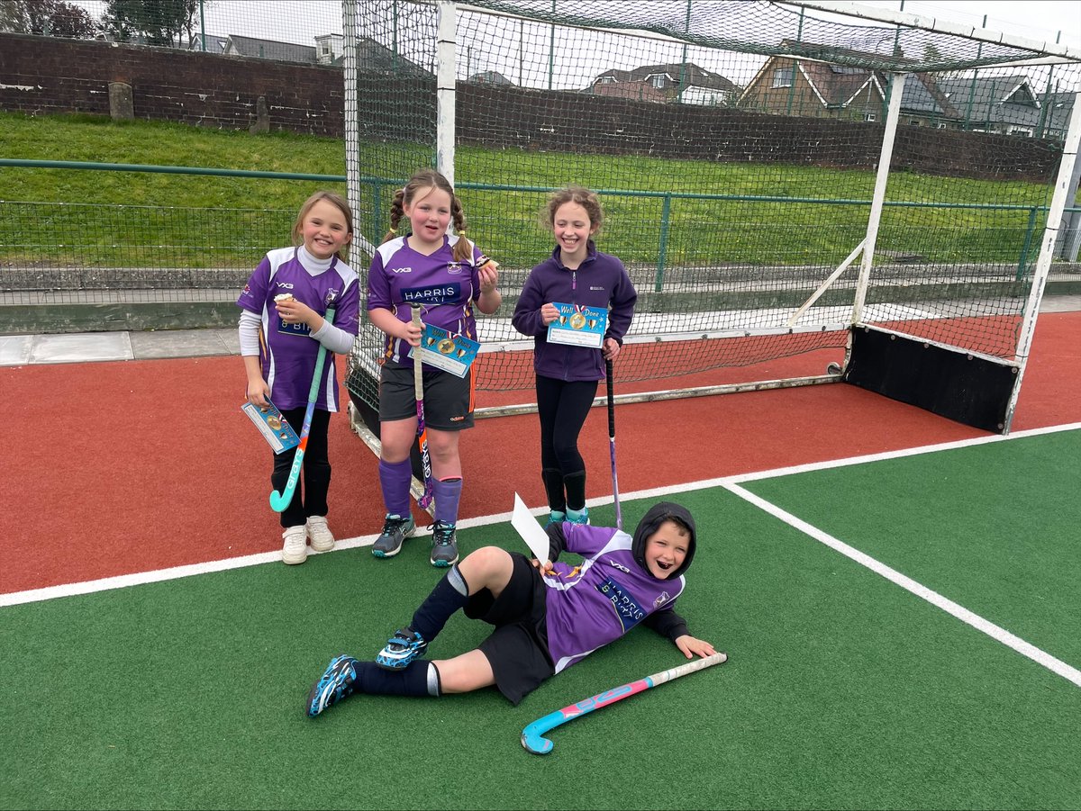 We are so proud of these pupils. They were part of the Cowbridge under 10 hockey team who 'played their socks off' at a tournament in Whitchurch yesterday.  Llondgyfarchiadau pawb!