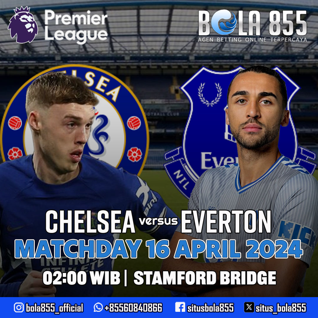 Babang Cole Palmer mau main nih
Chelsea vs Everton Matchday 16 April 2024 Pukul 02.00 WIB

Selalu Membayar WD Lunas serta Tuntas
🔥heylink.me/bola855pro 🔥

#bola855 #premierleague #chelsea #everton #chelseaeverton #sepakbola #agenslot #situsslot #gacor #slotgacor #slotonline