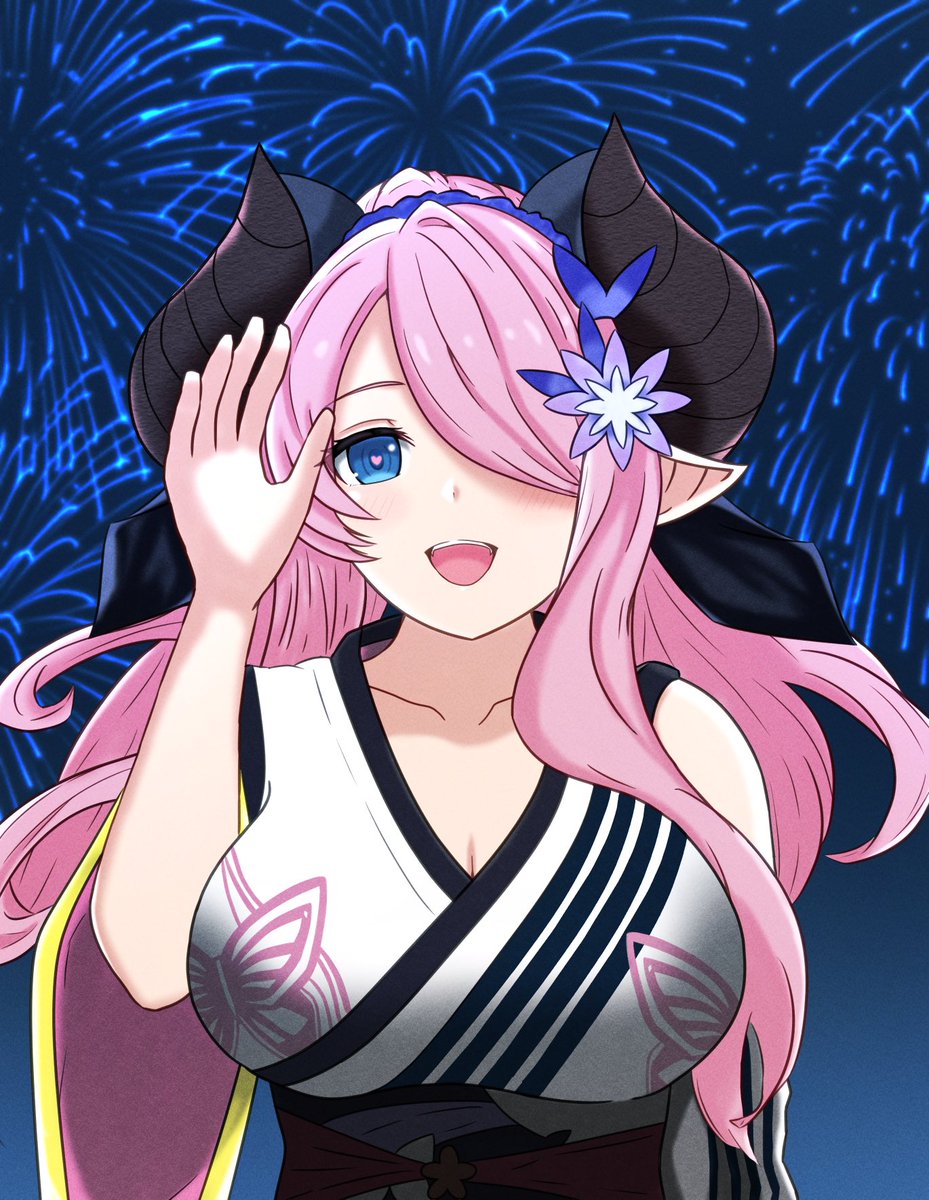 ナルメア(グラブル) 「2022→2023→2024#画力変化ビフォーアフター 」|さくら🦭のイラスト