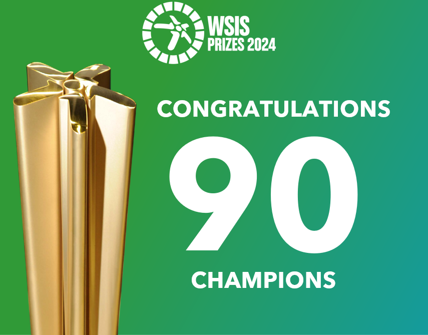 🎉Congratulations to the 90 Champions of the #WSISPrizes 2024! Want to know more about them? Check itu.int/go/KUWA The 18 winners will be announced during #WSIS+20 Forum High-Level Event. Register now at: itu.int/go/KI6V