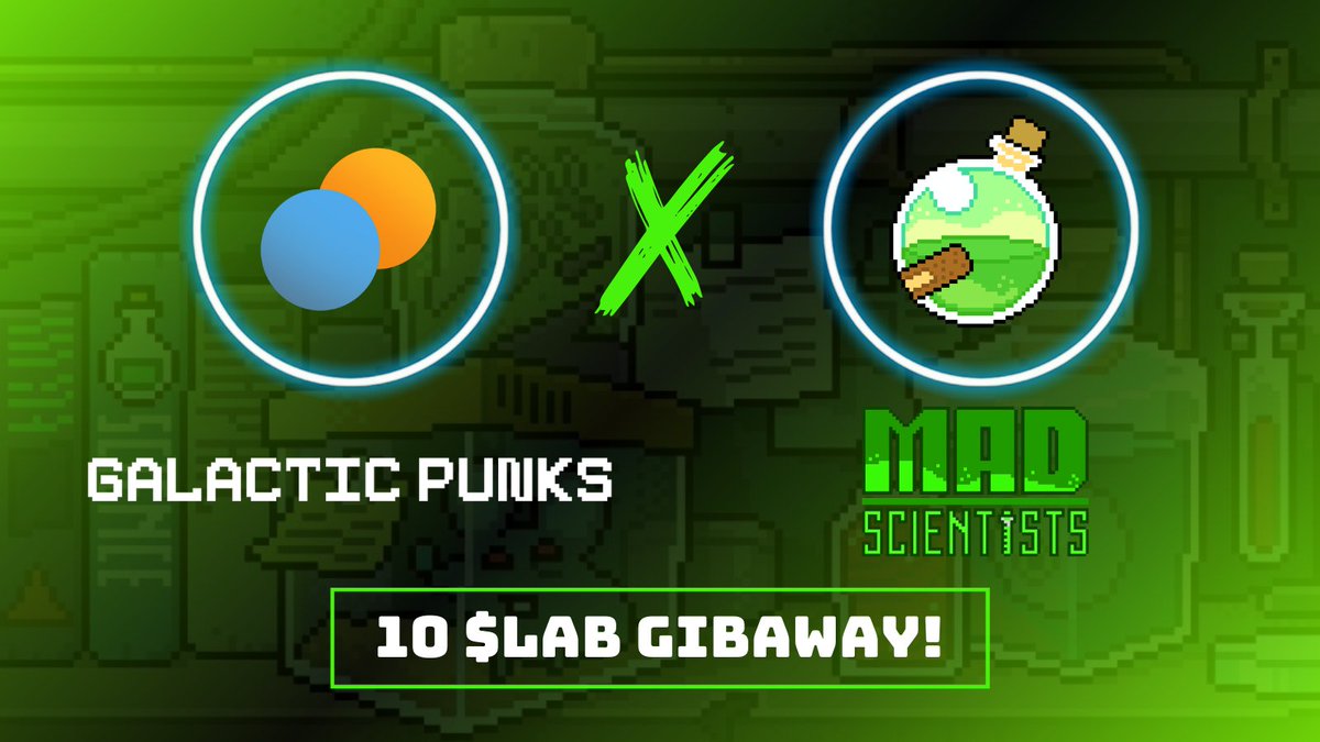 🫴 GP LAB gibaway 🫴

We have bought $LAB, we have received LAB, now we want to share LAB.

Currently 1,452 GPs staked on Enterprise.

When we hit 1,500 staked GPs, 10 random GPs will receive 1 LAB each! Learn how to stake your GPs on Enterprise 👇👇👇