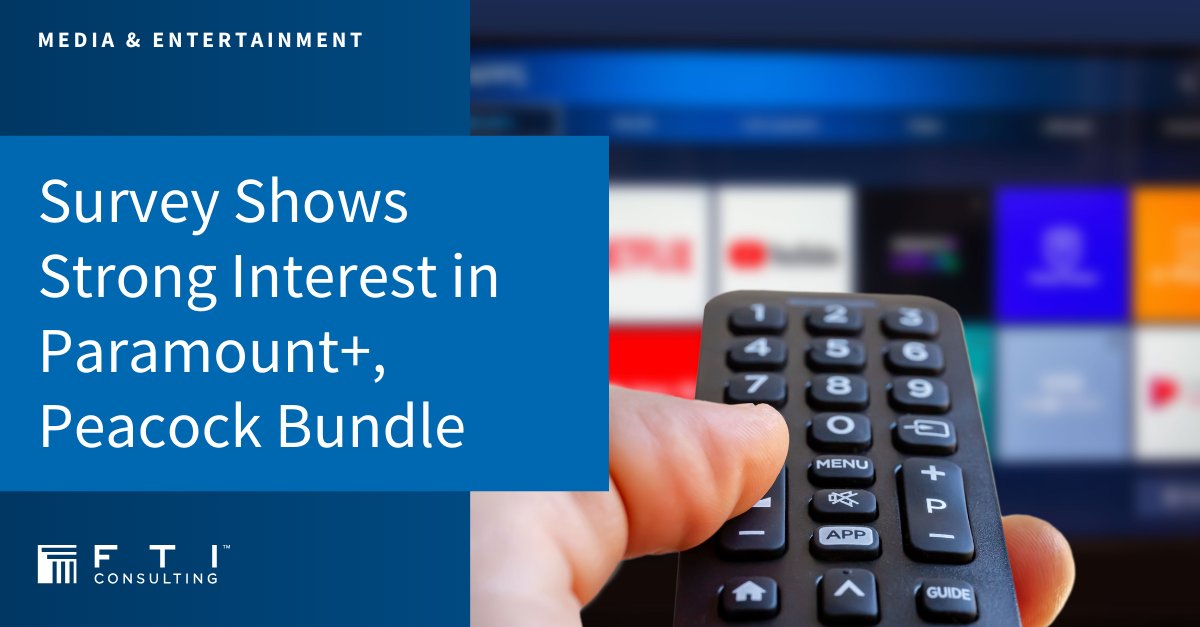 The streaming service landscape is crowded, prices are rising and U.S. viewers are feeling fatigued. Is bundling the answer? Recent survey data from @FTIDelta shows it might be. Read more in @Variety: bit.ly/3xyC2p5