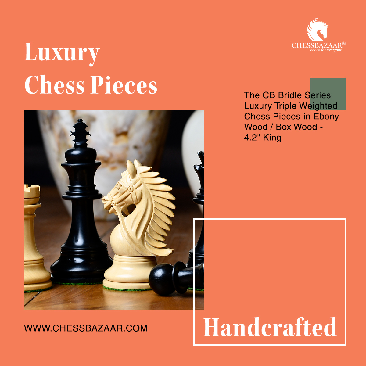Enjoy Extra 35% off on Luxury Chess pieces 
Use code: 'STORE35' 

Shop now: chessbazaar.com/chess-pieces/l…

#chess #luxurychesspiece #chesspieces #chesssale #chesssets #boardgame #sport #storewidesale