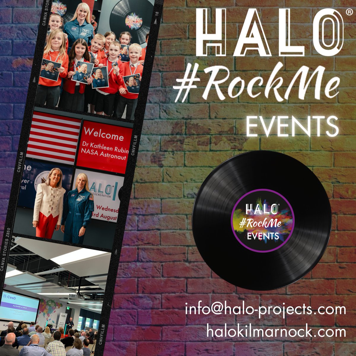 Looking for a funky, dynamic space to deliver your business event? Here’s why you should select HALO #RockMe… Give us a shout and we can arrange a visit soon: Info@halo-projects.com #spacetothrive #eventsthatmatter | 🤘🏻