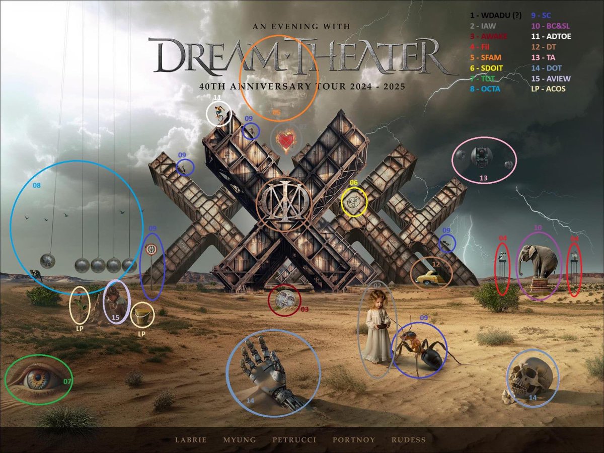 DREAM THEATER 40th 武道館限定ポスター ドリーム・シアター日本武道館公演の一般指定席がSOLD OUT！追加席販売