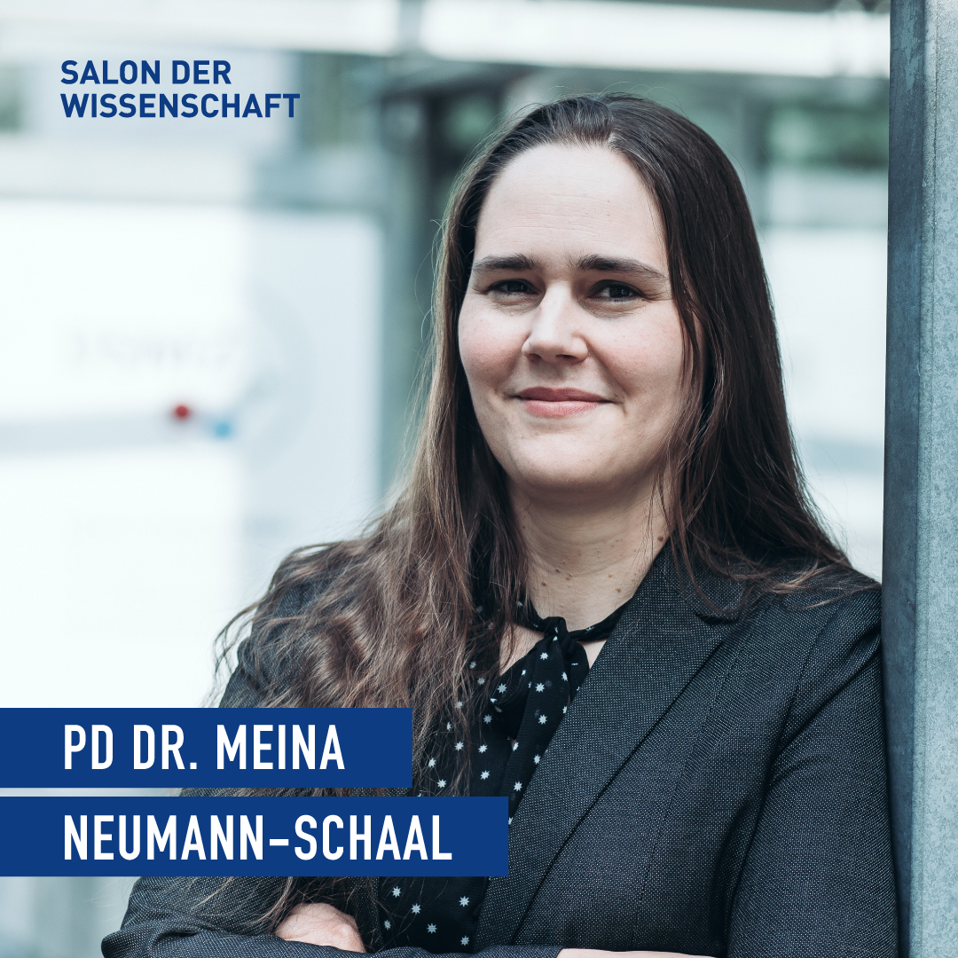 Wir starten mit unserer Vorstellungsrunde für den kommenden Salon: PD Dr. Meina Neumann-Schaal beschäftigt sich mit der Frage, wie Bakterien miteinander und mit uns sprechen können. PD Dr. Christiane Baschien bringt die Frage mit:  Warum sind Pilze wichtig für unsere Gesundheit?
