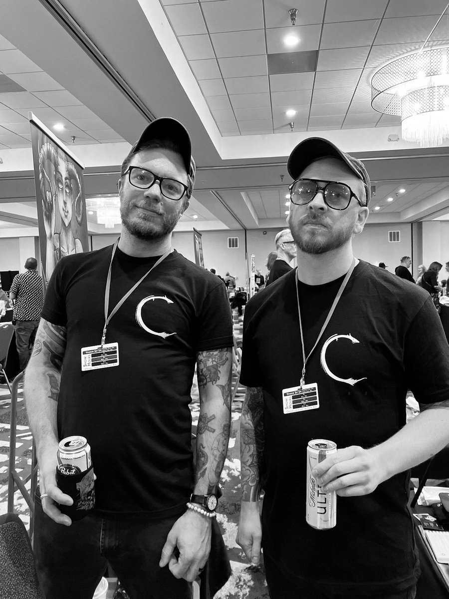 Proud of m’bois representin Castaigne this past weekend at AuthorCon.

The Imperial Dynasty of Trve Independent Publishing. 💪